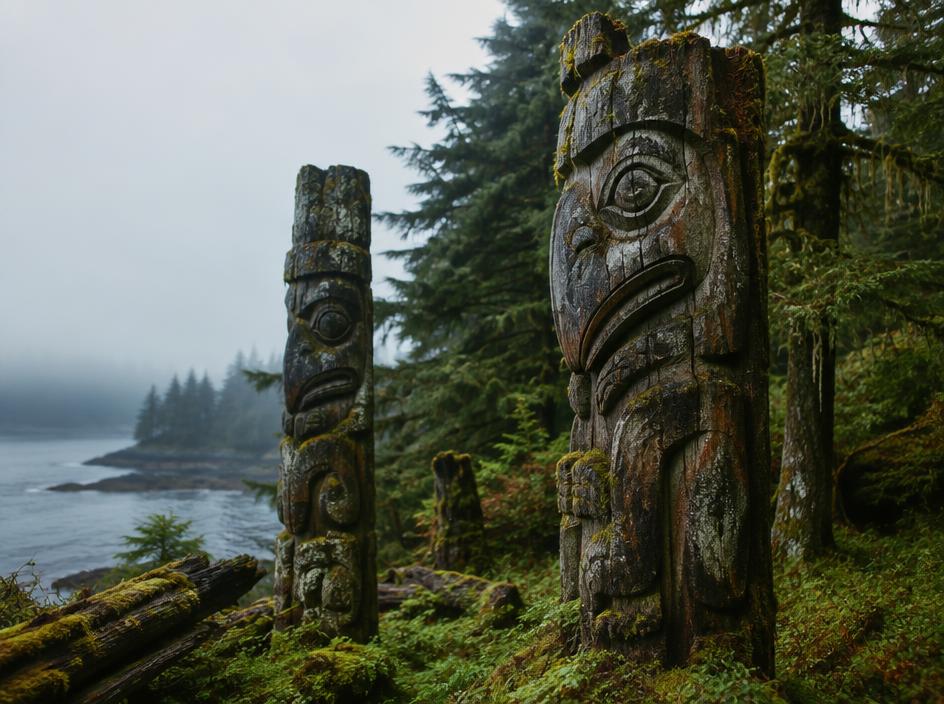 Haida Gwaii Totems